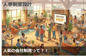 人気の会社制度って？！