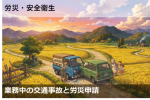 業務中の交通事故と労災申請