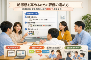評価の納得感を上げる7つのステップ