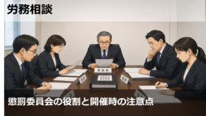 懲罰委員会の役割と開催時の注意点
