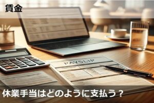 休業手当はどのように支払う？