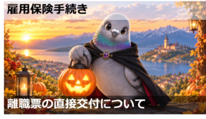 離職票の直接交付について