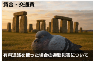 有料道路を使った場合の通勤災害について